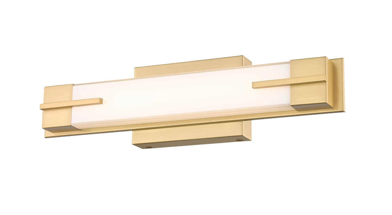 Vanity Z-Lite 4100-18W-MGLD-LED Modern Gold Chase 1 Light Vanity Z-Lite