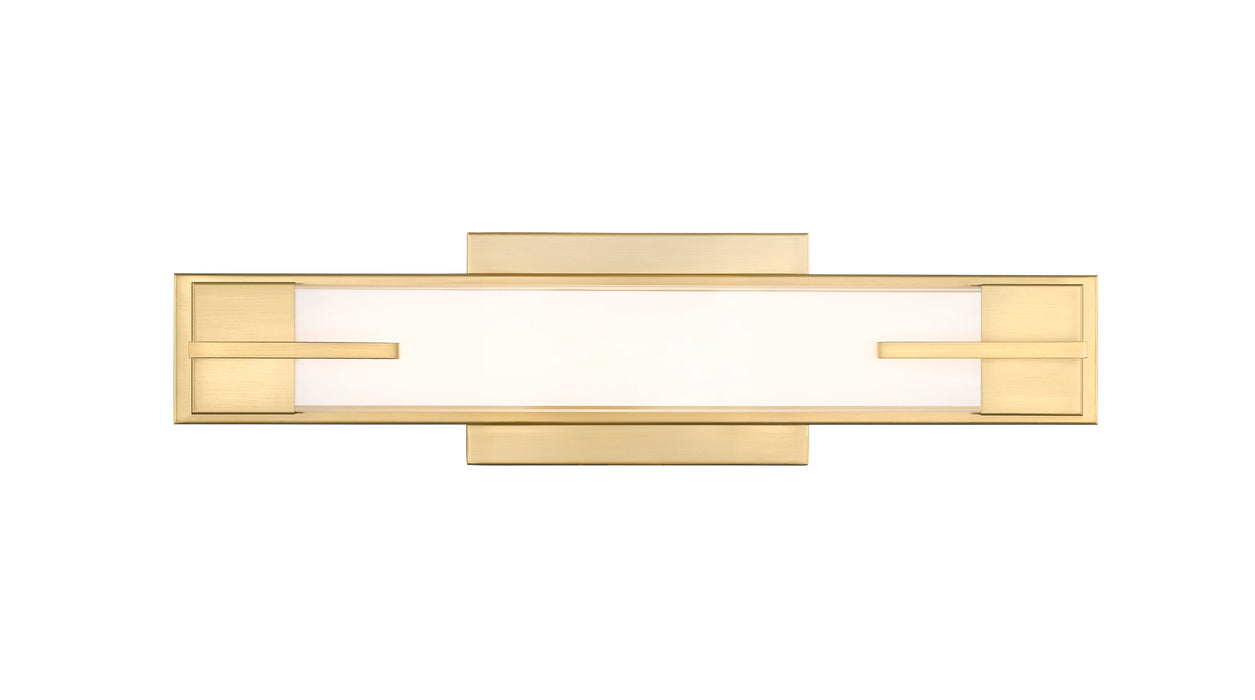 Vanity Z-Lite 4100-18W-MGLD-LED Modern Gold Chase 1 Light Vanity Z-Lite