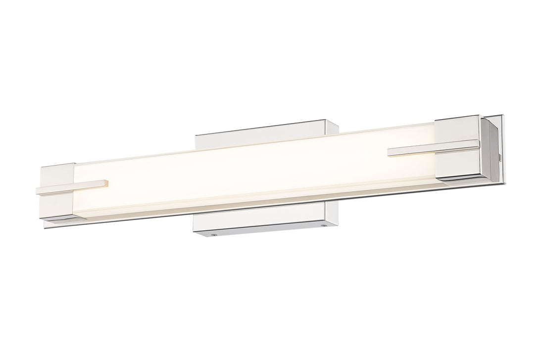 Vanity Z-Lite 4100-23W-CH-LED Chrome Chase 1 Light Vanity Z-Lite