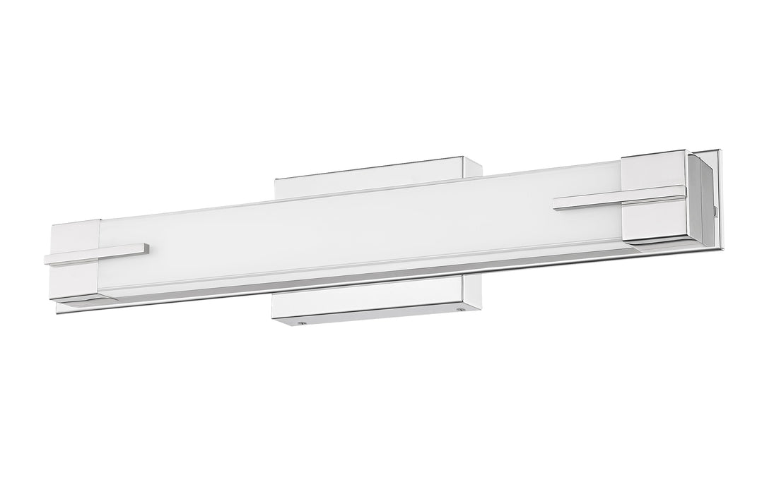 Vanity Z-Lite 4100-23W-CH-LED Chrome Chase 1 Light Vanity Z-Lite