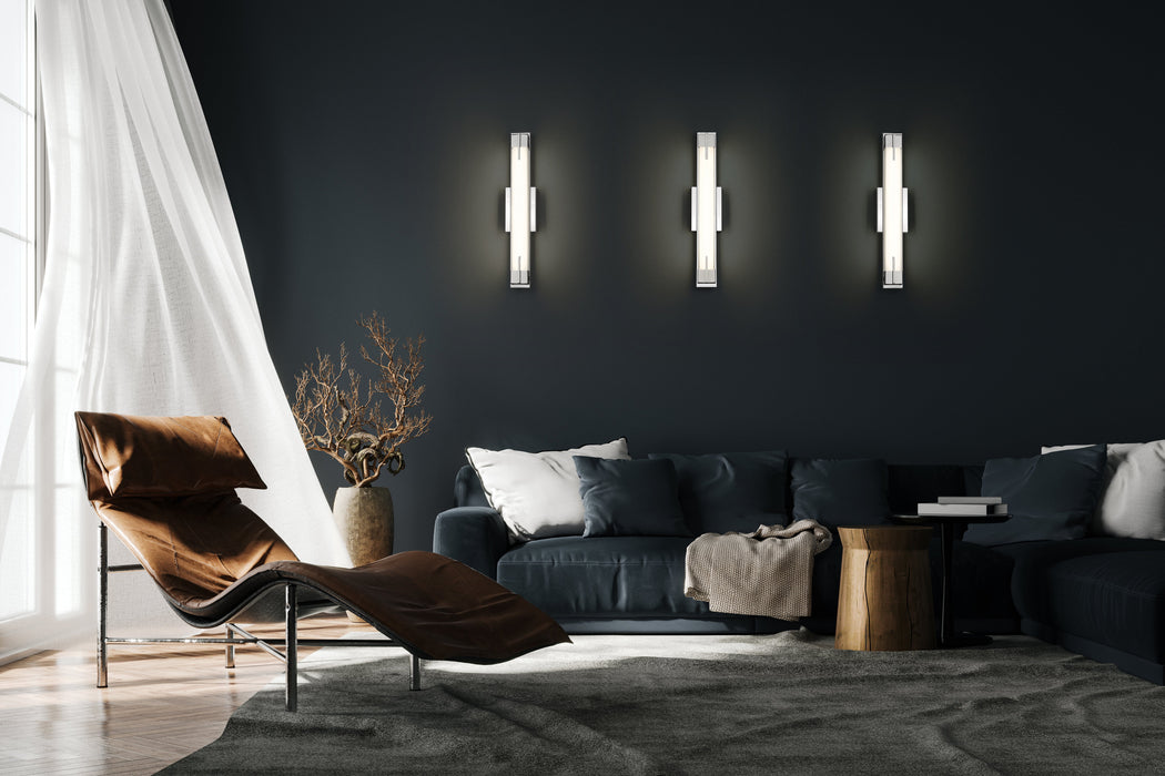 Vanity Z-Lite 4100-23W-CH-LED Chrome Chase 1 Light Vanity Z-Lite