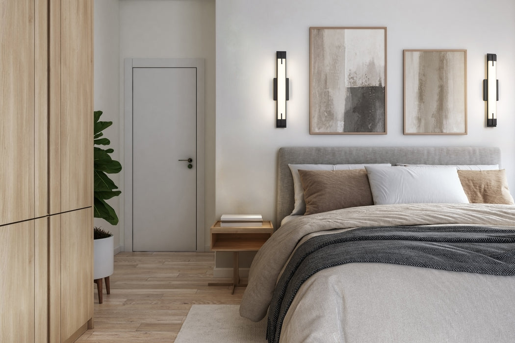 Vanity Z-Lite 4100-23W-MB-LED Matte Black Chase 1 Light Vanity Z-Lite