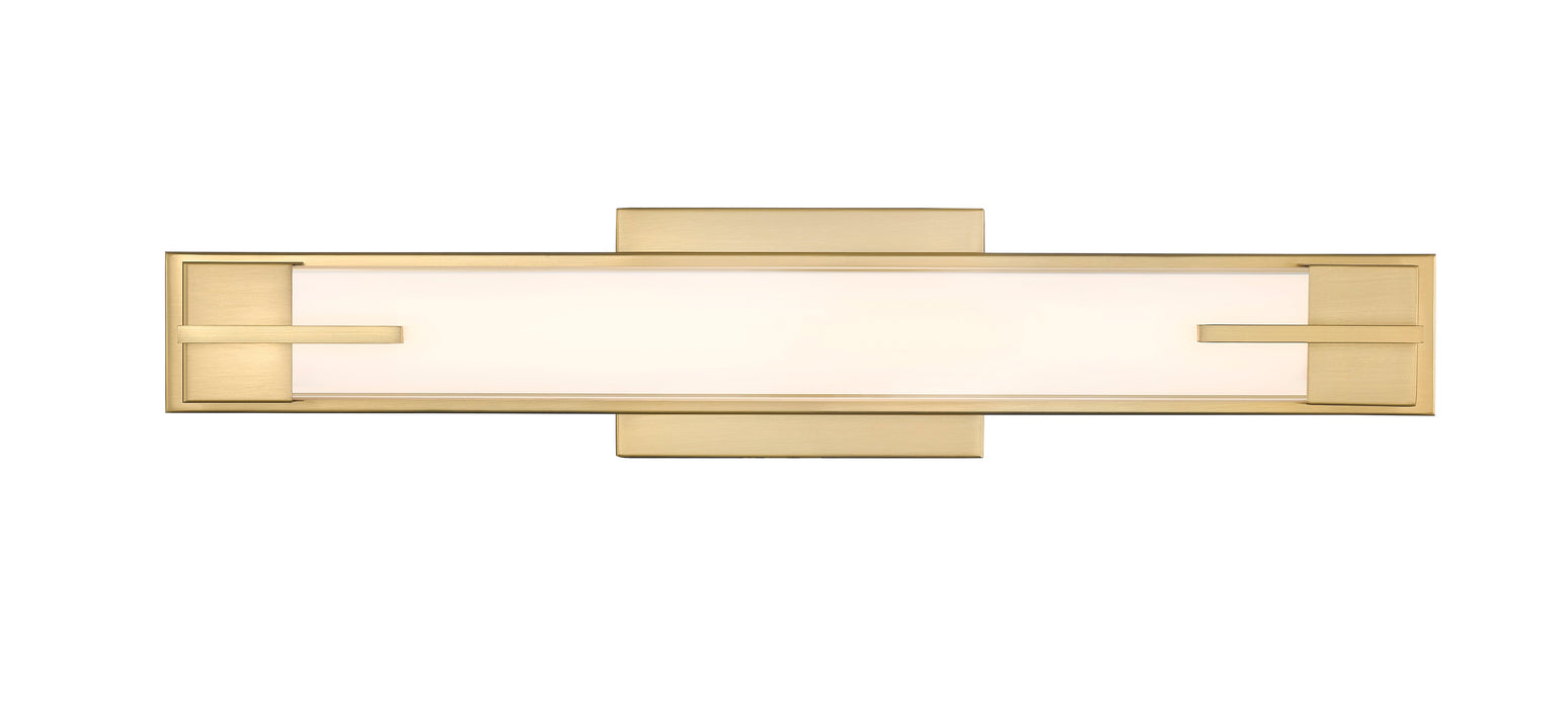Vanity Z-Lite 4100-23W-MGLD-LED Modern Gold Chase 1 Light Vanity Z-Lite