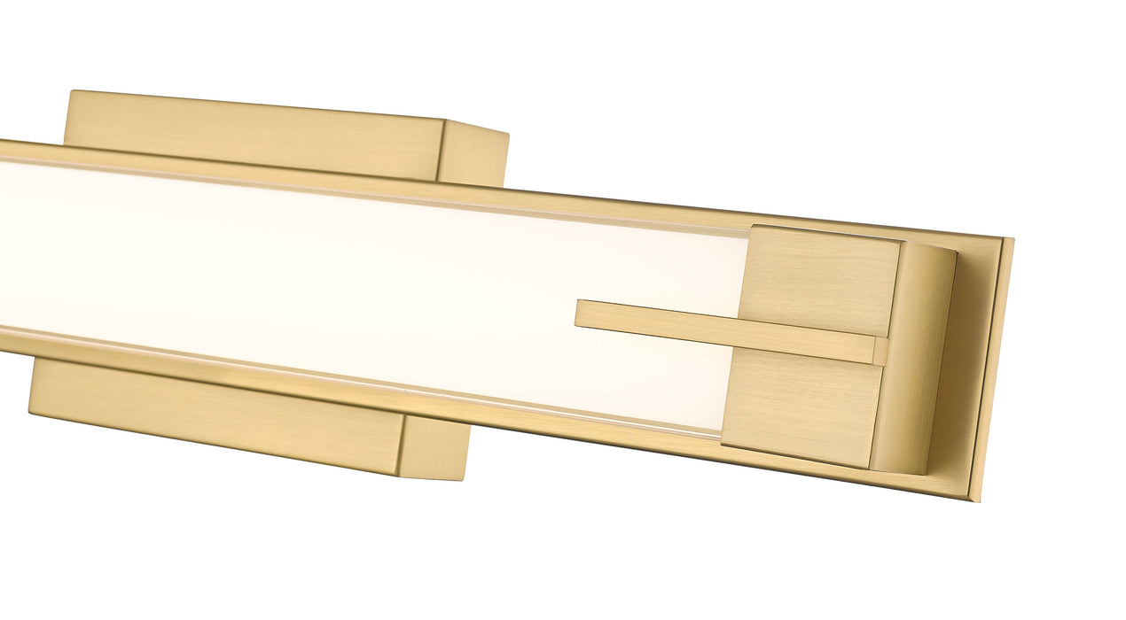 Vanity Z-Lite 4100-23W-MGLD-LED Modern Gold Chase 1 Light Vanity Z-Lite