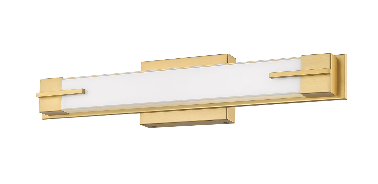 Vanity Z-Lite 4100-23W-MGLD-LED Modern Gold Chase 1 Light Vanity Z-Lite