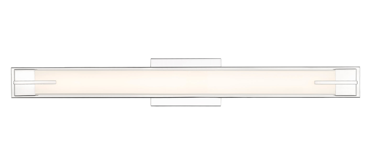 Vanity Z-Lite 4100-33W-CH-LED Chrome Chase 1 Light Vanity Z-Lite