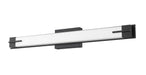 Vanity Z-Lite 4100-33W-MB-LED Matte Black Chase 1 Light Vanity Z-Lite