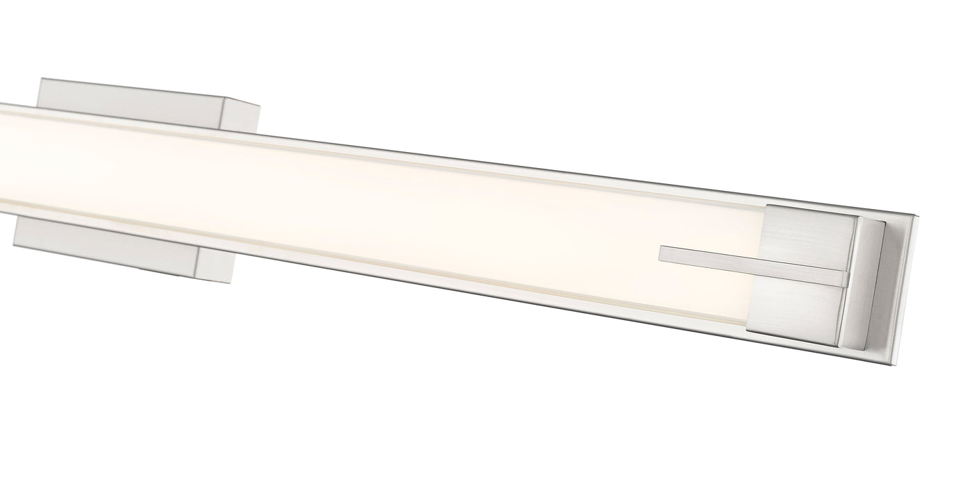 Vanity Z-Lite 4100-43W-BN-LED Brushed Nickel Chase 1 Light Vanity Z-Lite