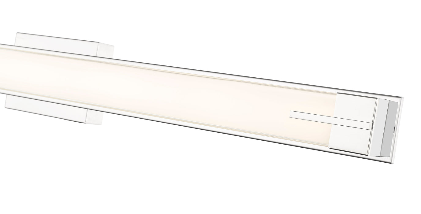 Vanity Z-Lite 4100-43W-CH-LED Chrome Chase 1 Light Vanity Z-Lite