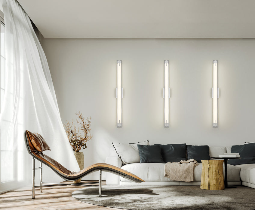 Vanity Z-Lite 4100-43W-CH-LED Chrome Chase 1 Light Vanity Z-Lite