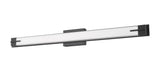 Vanity Z-Lite 4100-43W-MB-LED Matte Black Chase 1 Light Vanity Z-Lite