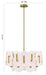 Eurofase 47209-015 Nuvola 24" Gold LED Chandelier