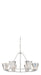 Eurofase 38866-012 Ricca 38" Chrome Chandelier