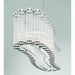 Eurofase 47240-025 Glasbury 52" Polished Nickel Chandelier