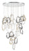 Eurofase 49238-020 Norah 39" Polished Nickel LED Chandelier