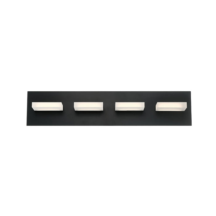 Eurofase 28021-024 Olson 24" Matte Black LED Vanity Light