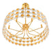 Eurofase 44286-025 Perrene 32" Gold Chandelier