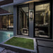 Eurofase 45699-023 Aerie 20" Silver-Black Mix LED Outdoor Wall Light