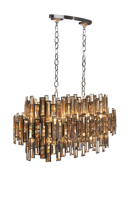 Eurofase 31892-018 Vienna 41" Chrome Chandelier
