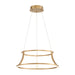 Eurofase 43885-022 Cadoux 20" Matte Gold LED Chandelier