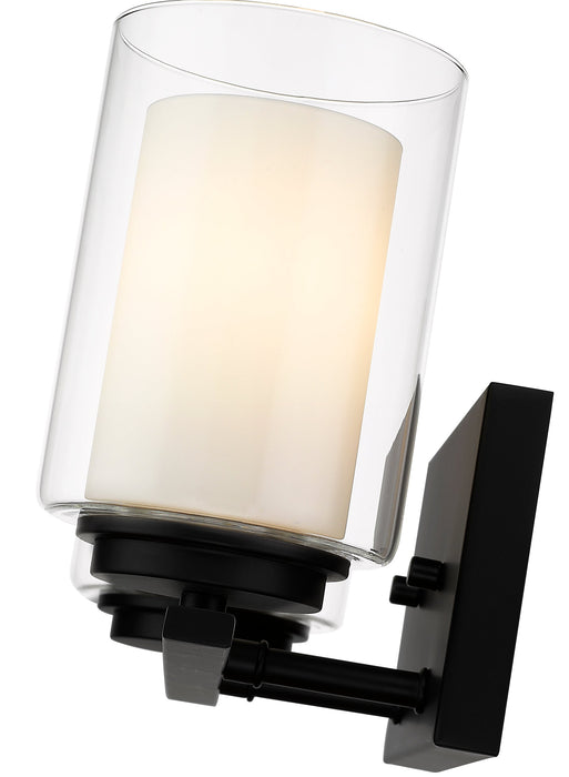 Vanity Z-Lite 426-2V-MB Matte Black Willow 2 Light Vanity Z-Lite