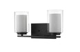 Vanity Z-Lite 426-2V-MB Matte Black Willow 2 Light Vanity Z-Lite