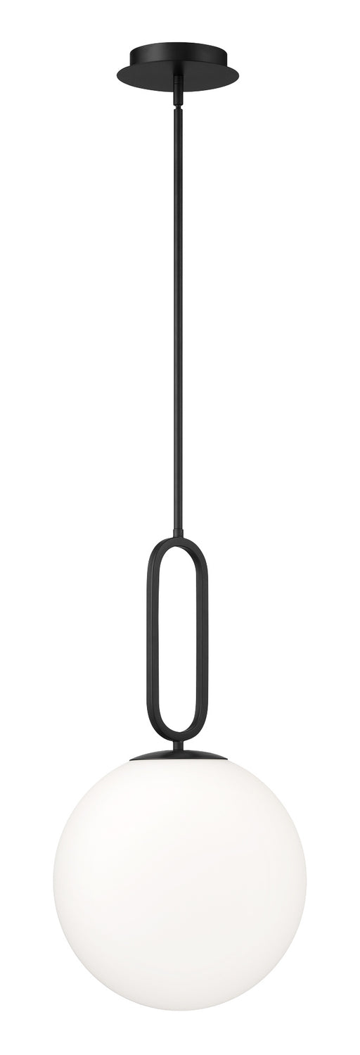 Eurofase 37233-013 Prospect 12" Matte Black Pendant Light