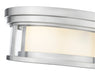 Flush Mount Z-Lite 426F12-BN Brushed Nickel Willow 2 Light Flush Mount Z-Lite
