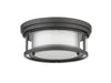 Flush Mount Z-Lite 426F12-BRZ Bronze Willow 2 Light Flush Mount Z-Lite