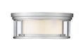 Flush Mount Z-Lite 426F16-BN Brushed Nickel Willow 3 Light Flush Mount Z-Lite
