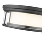 Flush Mount Z-Lite 426F16-BRZ Bronze Willow 3 Light Flush Mount Z-Lite