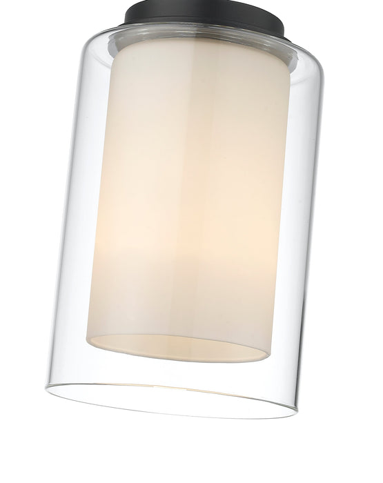 Pendant Z-Lite 426MP-MB Matte Black Willow 1 Light Pendant Z-Lite