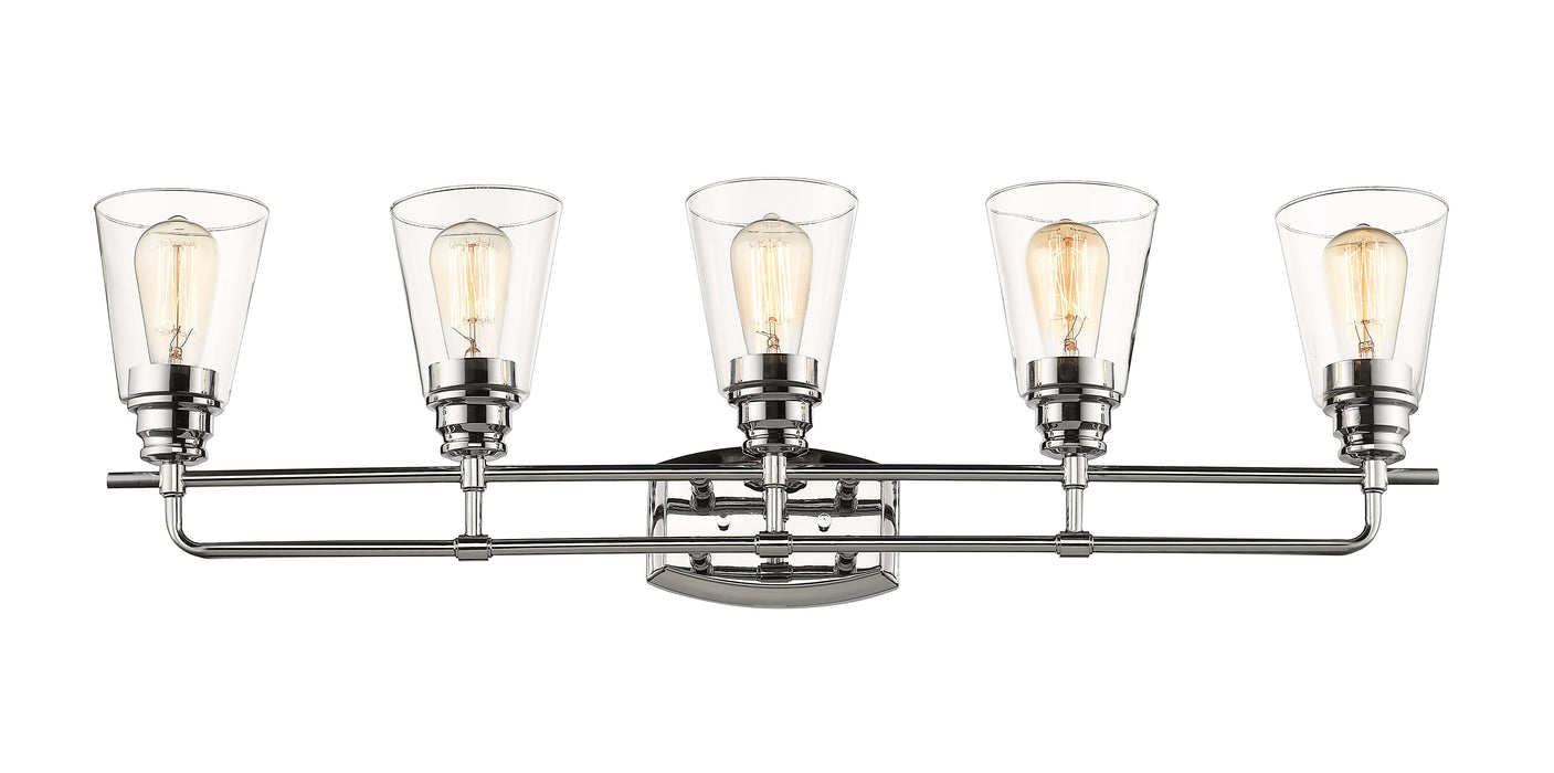 Vanity Z-Lite 428-5V-CH Chrome Annora 5 Light Vanity Z-Lite