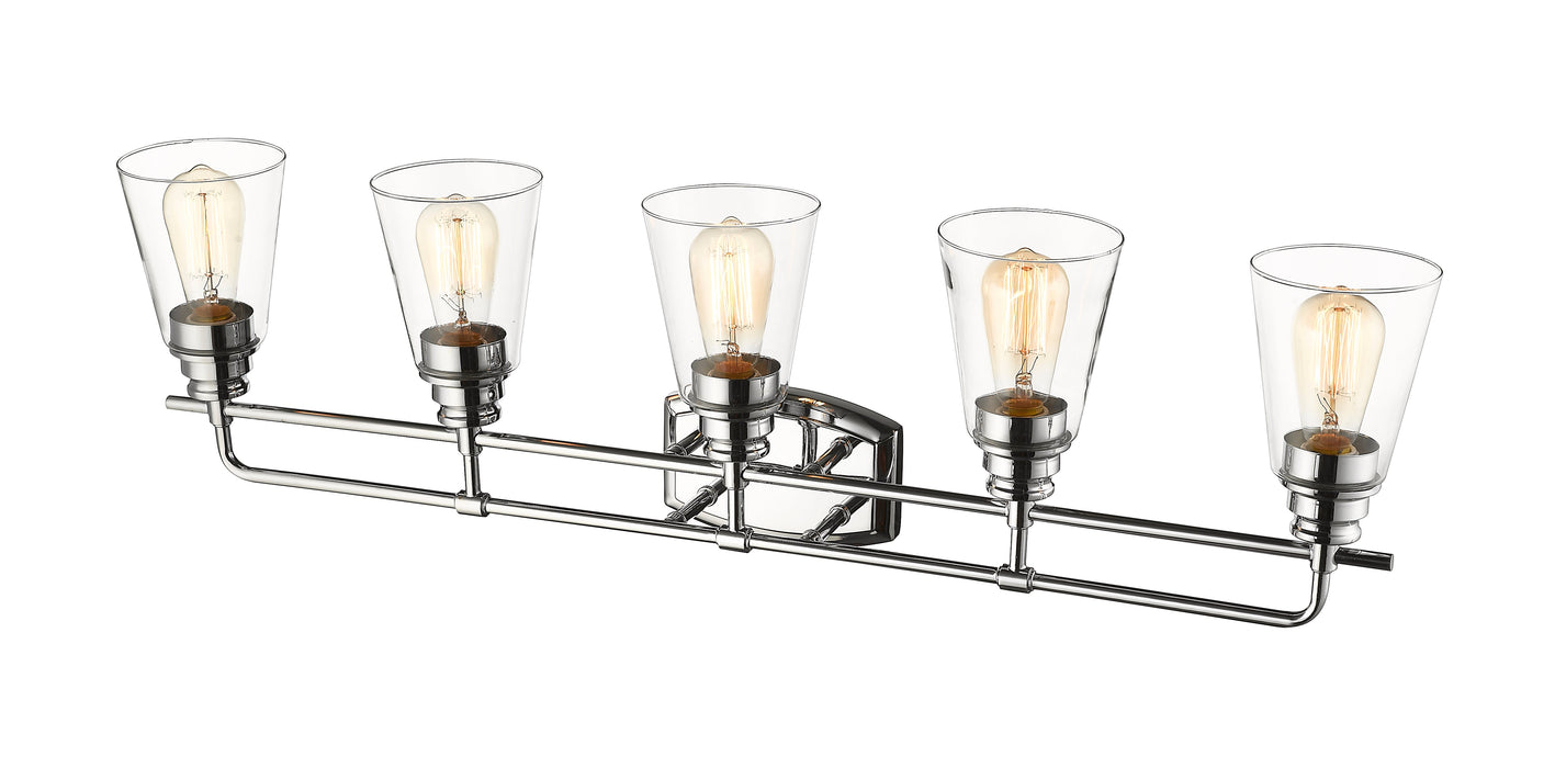 Vanity Z-Lite 428-5V-CH Chrome Annora 5 Light Vanity Z-Lite