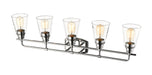 Vanity Z-Lite 428-5V-CH Chrome Annora 5 Light Vanity Z-Lite