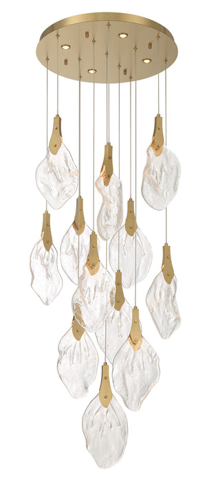 Eurofase 50102-020 Jateo 24" Gold LED Chandelier
