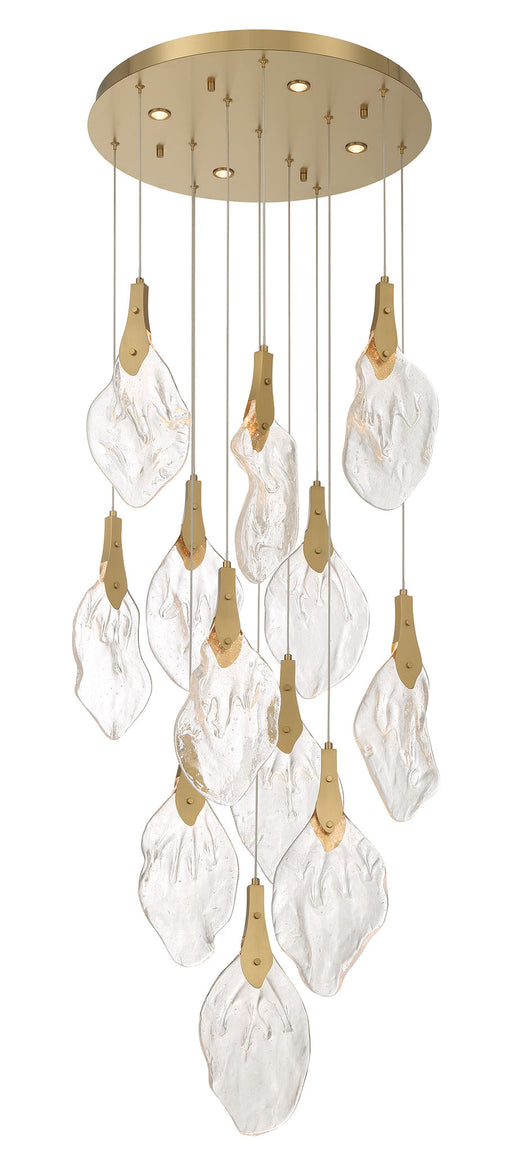 Eurofase 50102-020 Jateo 24" Gold LED Chandelier