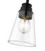 Pendant Z-Lite 428MP-MB Matte Black Annora 1 Light Pendant Z-Lite
