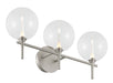 Eurofase 48914-017 Iissa 3-Light Satin Nickel LED Vanity Light