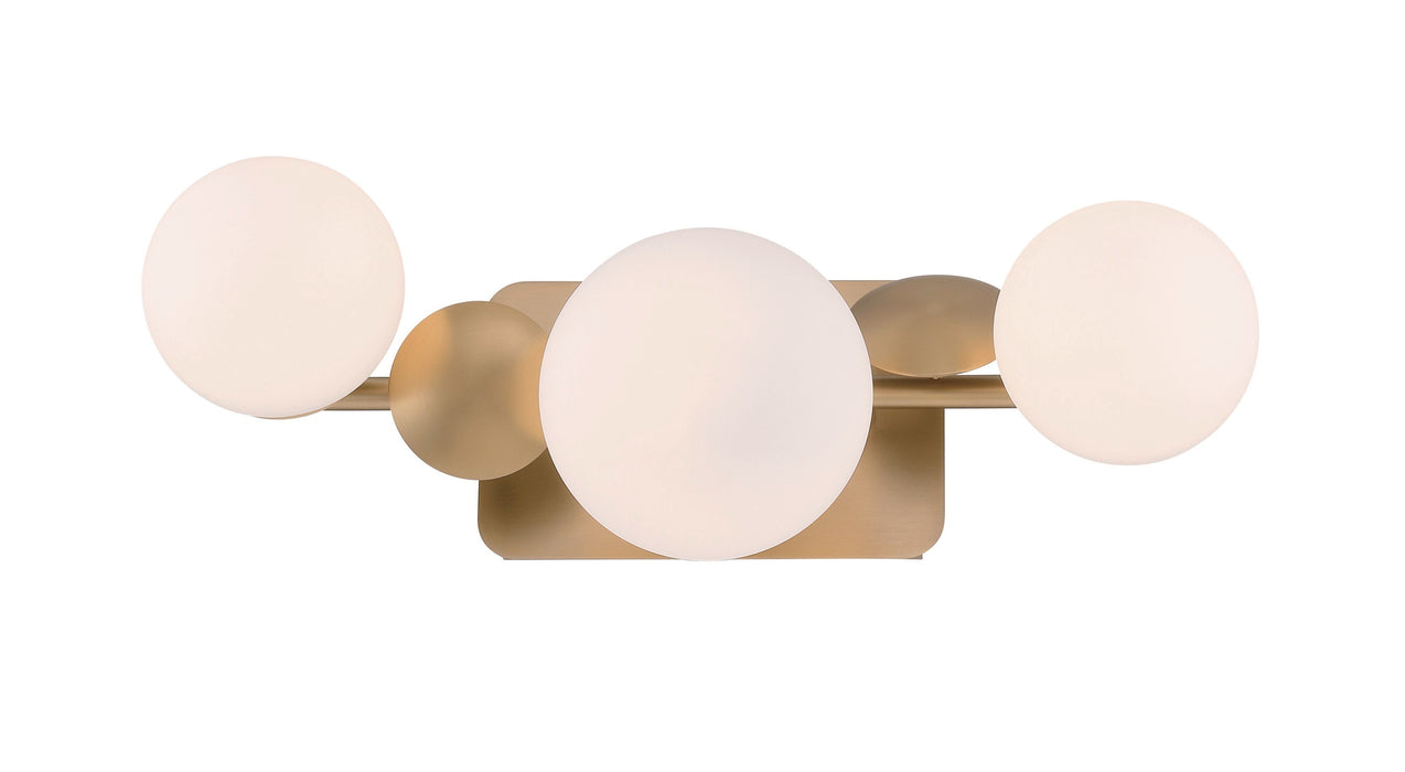 Eurofase 49085-013 Vine 3-Light Gold LED Vanity Light