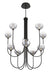 Eurofase 48926-027 Iissa 40" Matte Black LED Chandelier