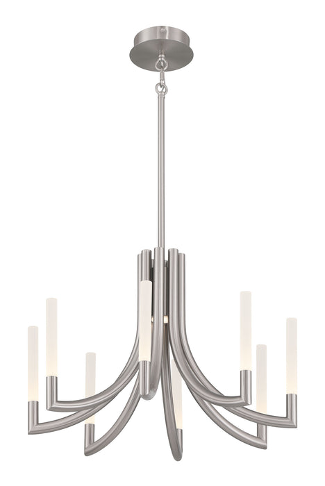 Eurofase 49010-022 Olette 24" Brushed Nickel LED Chandelier
