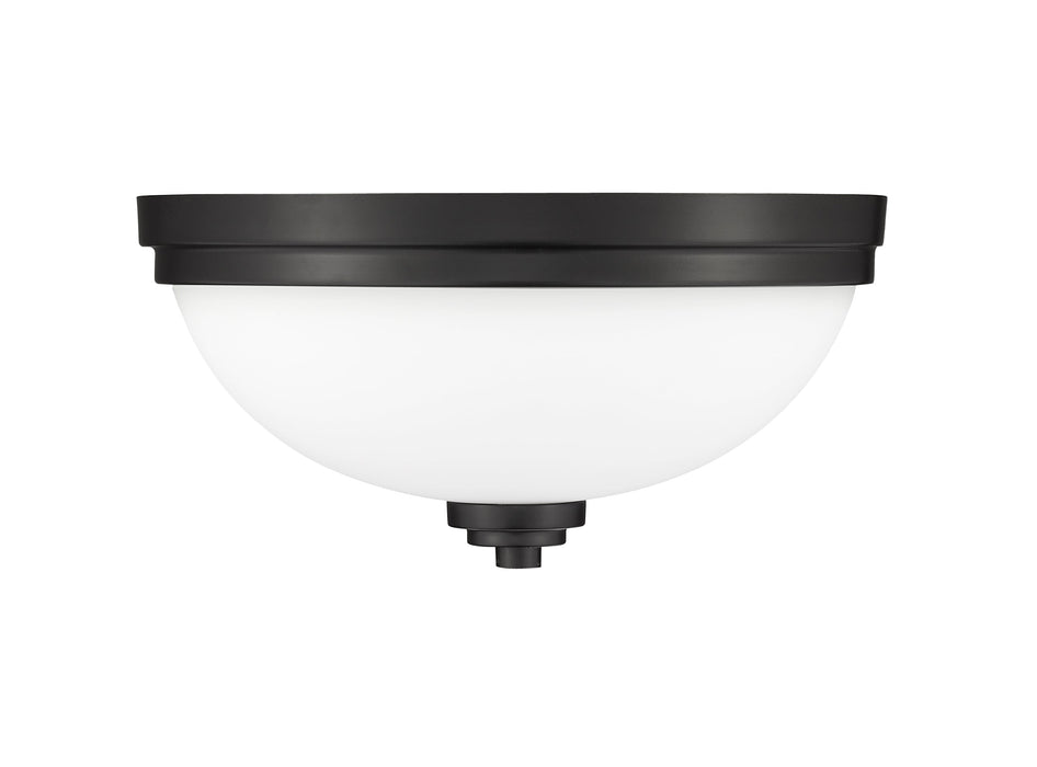 Flush Mount Z-Lite 443F3-MB Matte Black Ashton 3 Light Flush Mount Z-Lite