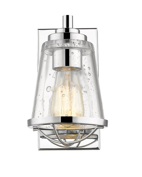 Wall Sconce Z-Lite 444-1S-CH Chrome Mariner 1 Light Wall Sconce Z-Lite