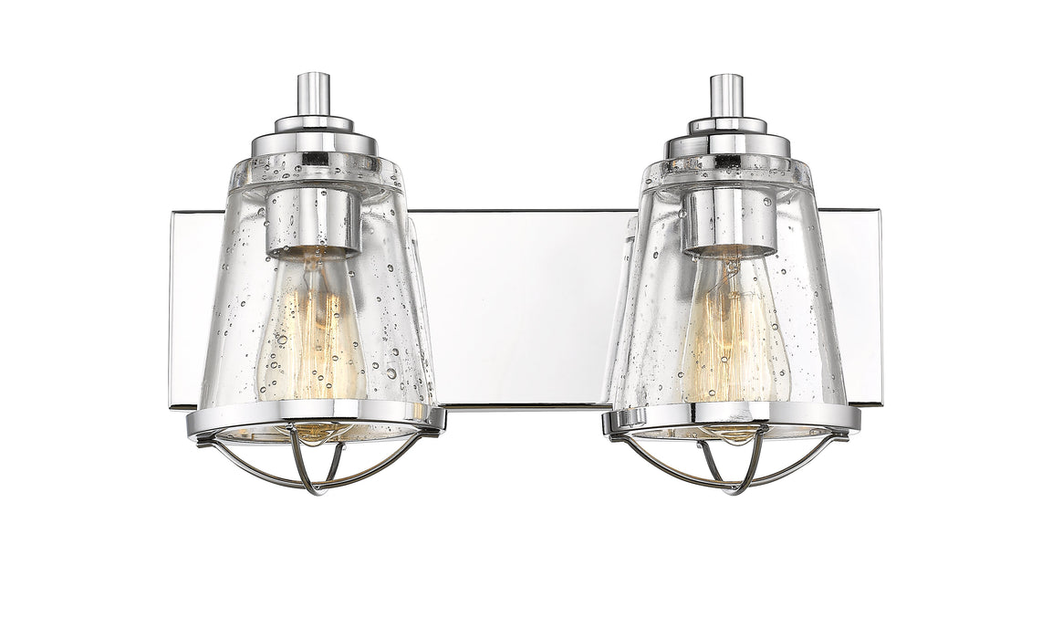 Vanity Z-Lite 444-2V-CH Chrome Mariner 2 Light Vanity Z-Lite