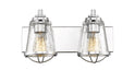 Vanity Z-Lite 444-2V-CH Chrome Mariner 2 Light Vanity Z-Lite