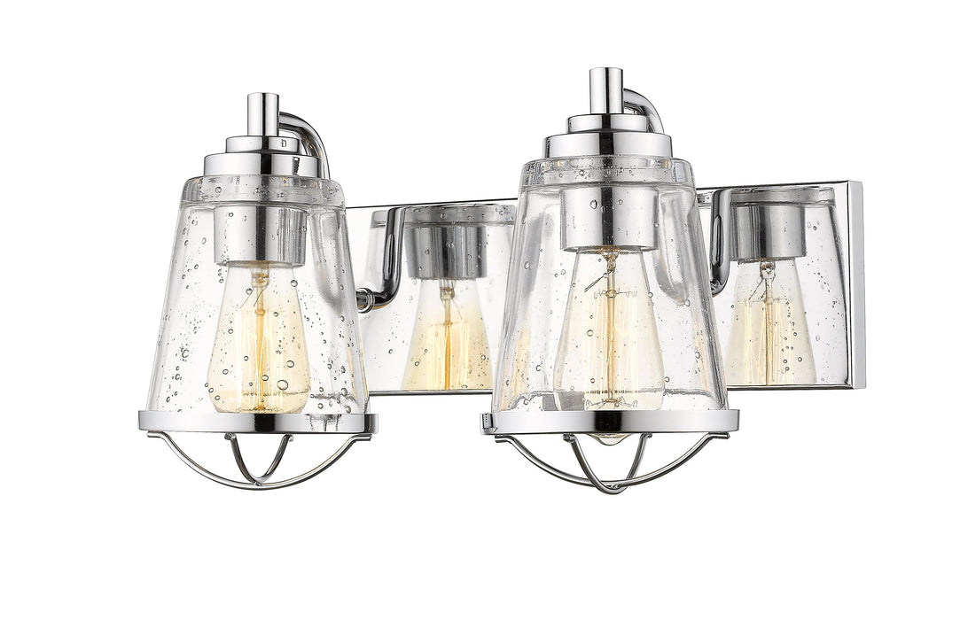 Vanity Z-Lite 444-2V-CH Chrome Mariner 2 Light Vanity Z-Lite