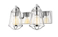 Vanity Z-Lite 444-2V-CH Chrome Mariner 2 Light Vanity Z-Lite