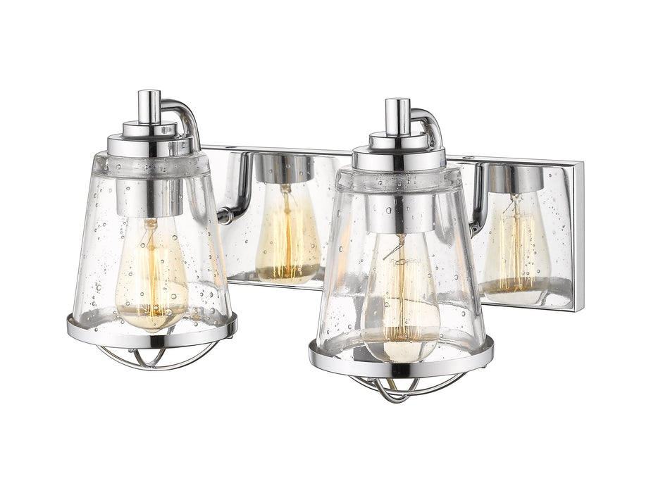 Vanity Z-Lite 444-2V-CH Chrome Mariner 2 Light Vanity Z-Lite