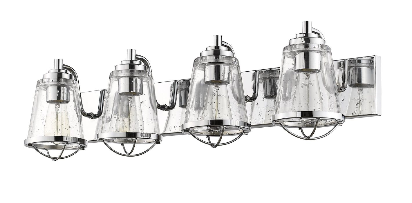 Vanity Z-Lite 444-4V-CH Chrome Mariner 4 Light Vanity Z-Lite